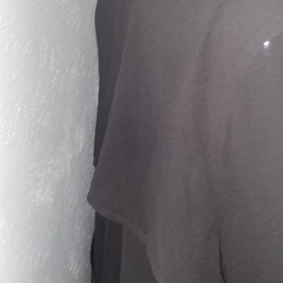 Naked Wardrobe Black Sheer Duster Trench Maxi Jacket in Small NWT - Picture 10 of 12